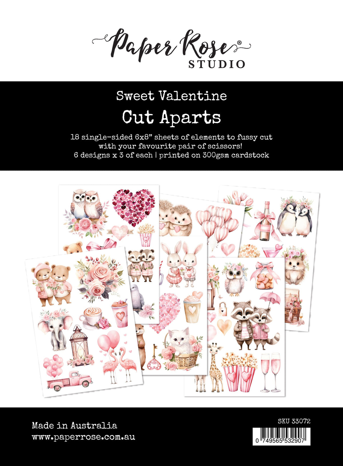 Sweet Valentine Cut Aparts 33072-1