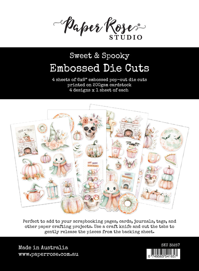 Sweet & Spooky Embossed Die Cuts 35257-1
