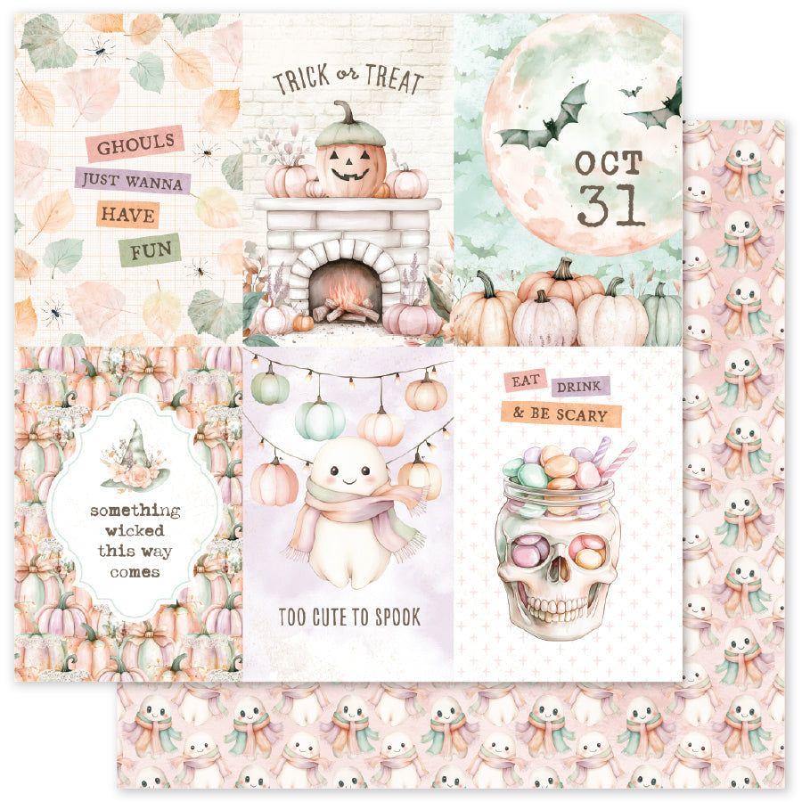 Sweet & Spooky F 12x12 Paper (12pc Bulk Pack) 35230