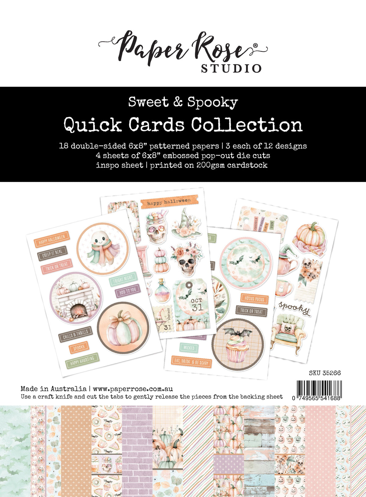 Sweet & Spooky Quick Card Collection 35266-1