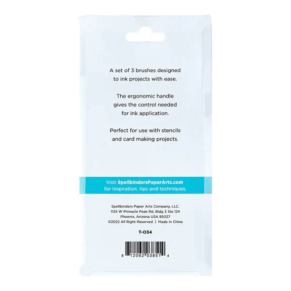 Blending Brushes (3 Pack) from Card Shoppe Collection by Spellbinders-4