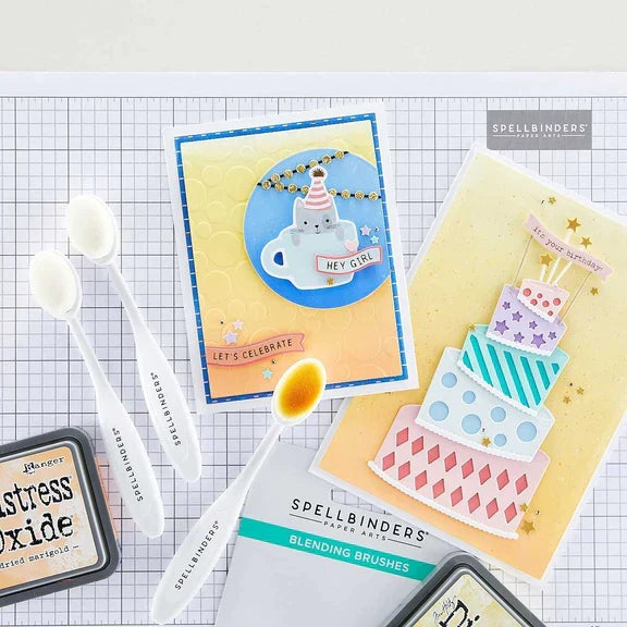 Blending Brushes (3 Pack) from Card Shoppe Collection by Spellbinders-3