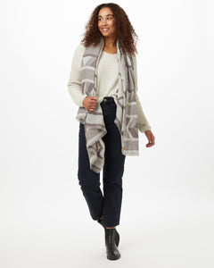 Cotton Geo Blanket Scarf-5