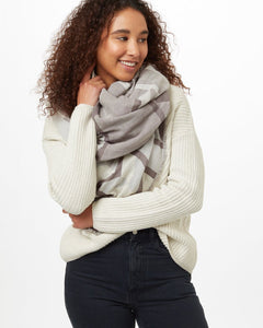 Cotton Geo Blanket Scarf-1