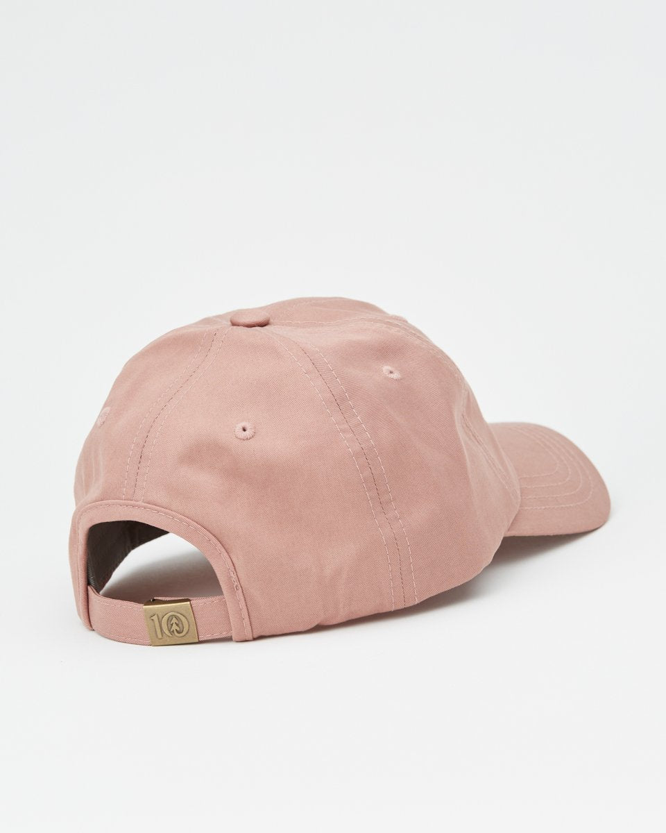 Tree Embroidery Tencel Peak Hat-3