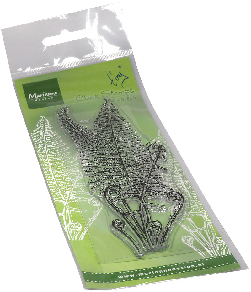 Marianne Design Clear Stamp - Tiny's Borders - Fern-1