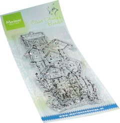 Marianne Design Clear Stamp - Tiny's Borders - Birdhouses-1