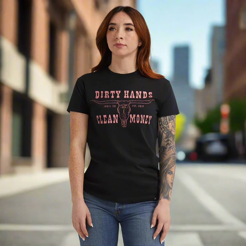 DHCM Longhorn Women's T-Shirt-1