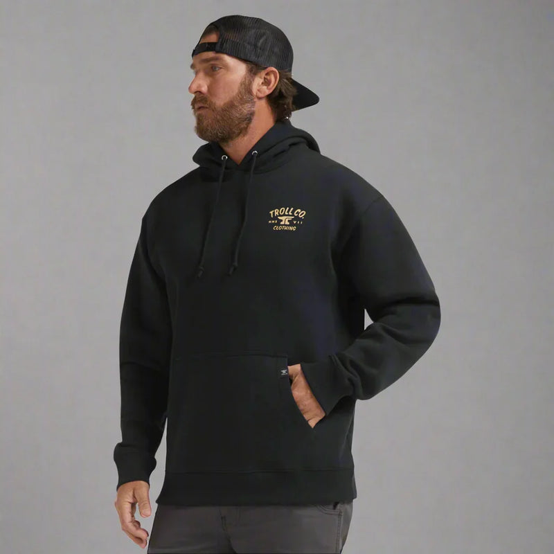 DHCM Men's Needle Up Hammer Down Twins Hoodie-2