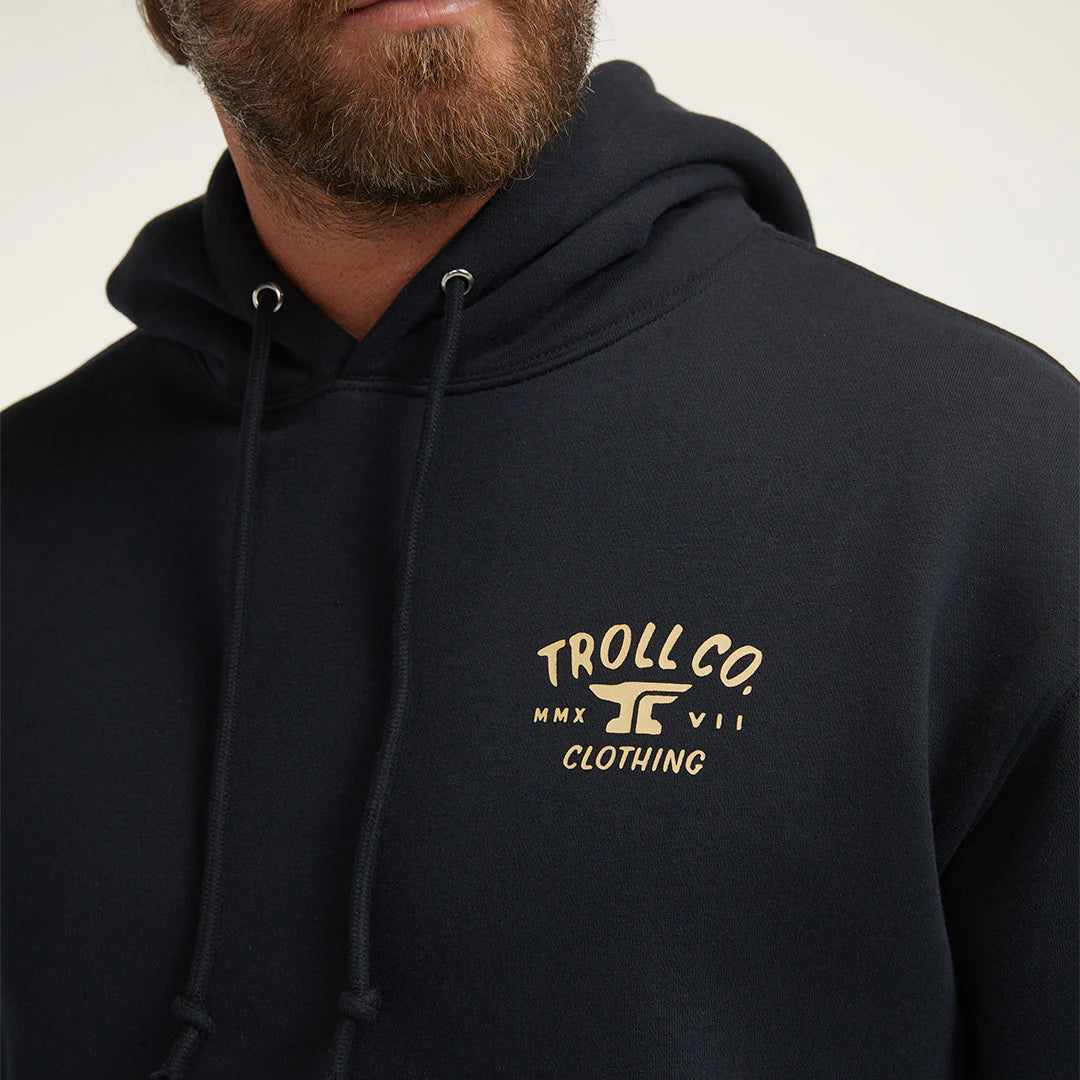DHCM Men's Needle Up Hammer Down Twins Hoodie-6