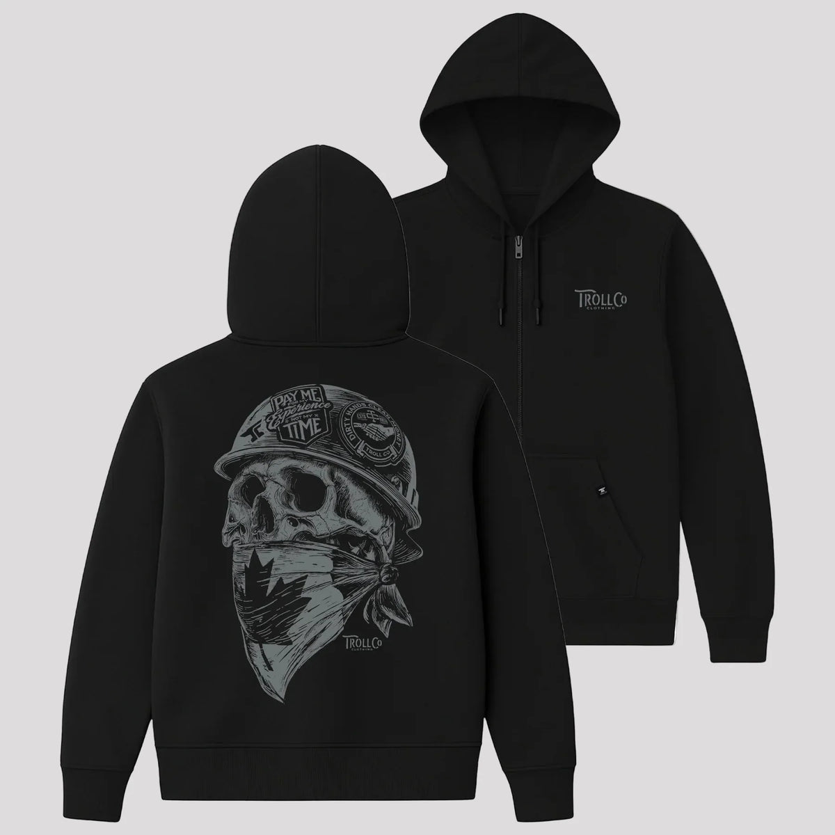 DHCM Men's Headstrong Canada Zip Hoodie | Durable Fleece-Lined Workwear-1