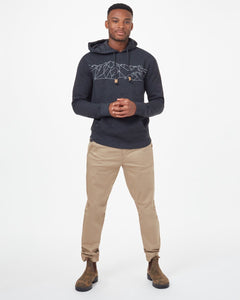 Geo Mountain Classic Hoodie-3