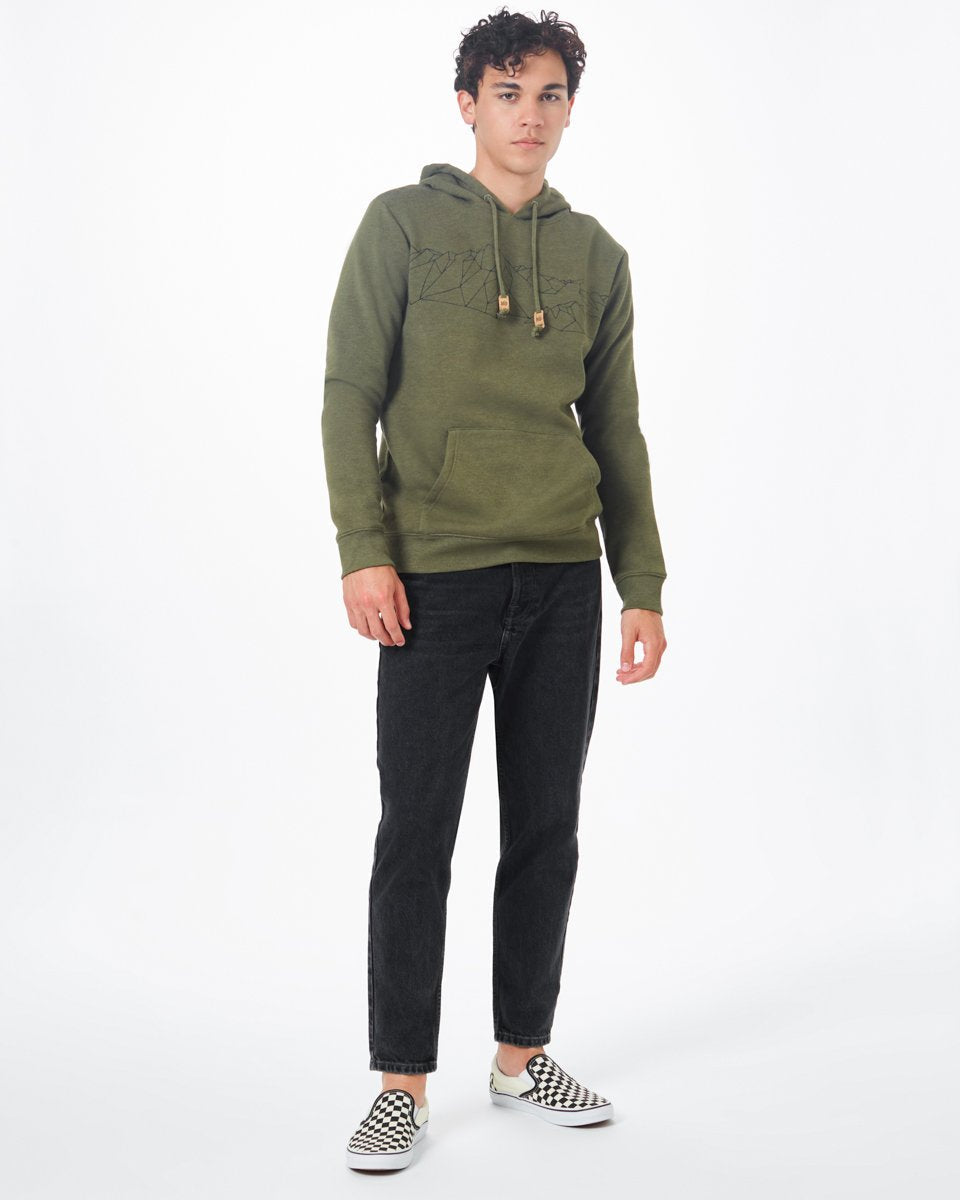 Geo Mountain Classic Hoodie-3