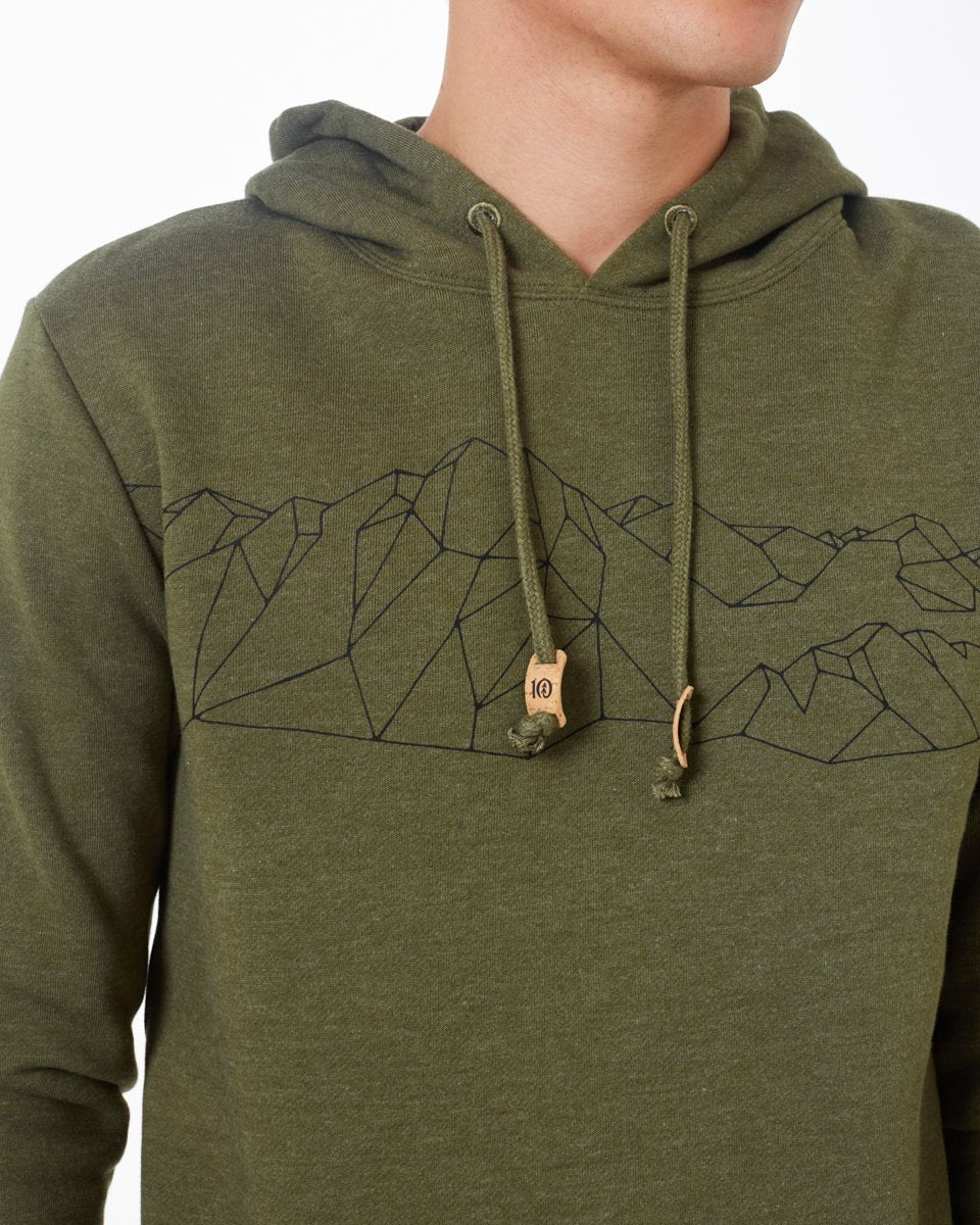 Geo Mountain Classic Hoodie-2