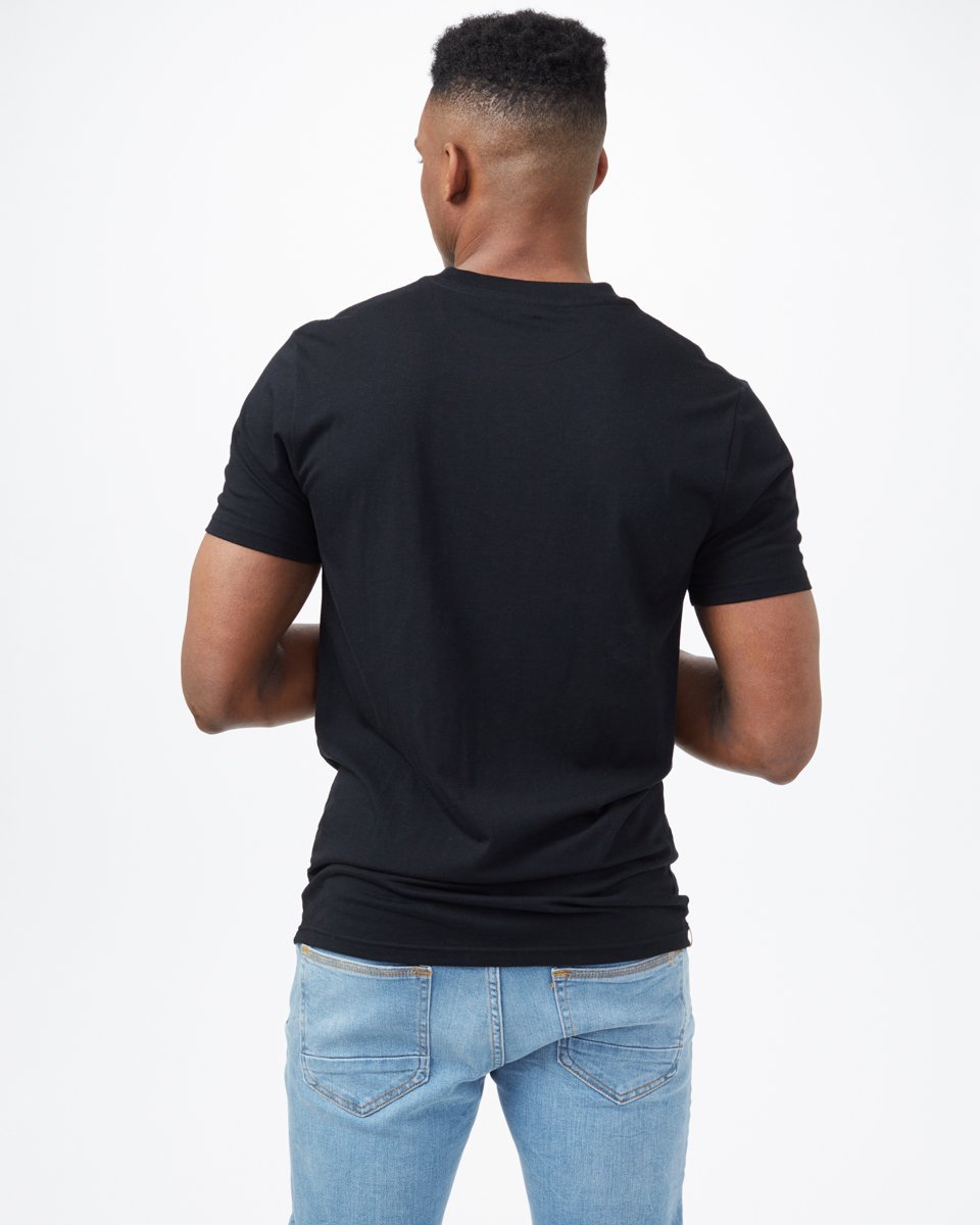 Palm Sunset Embroidery T-Shirt-4