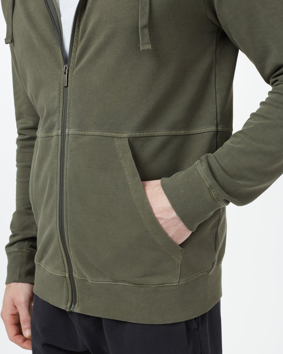 French Terry Zip Hoodie-4