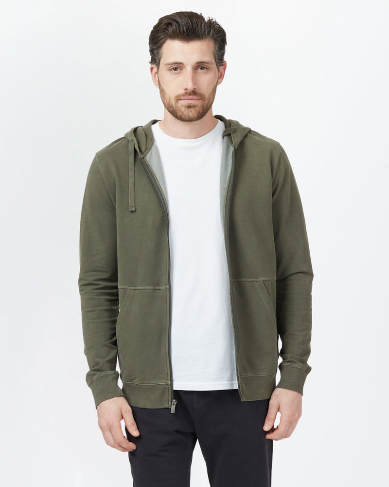 French Terry Zip Hoodie-1