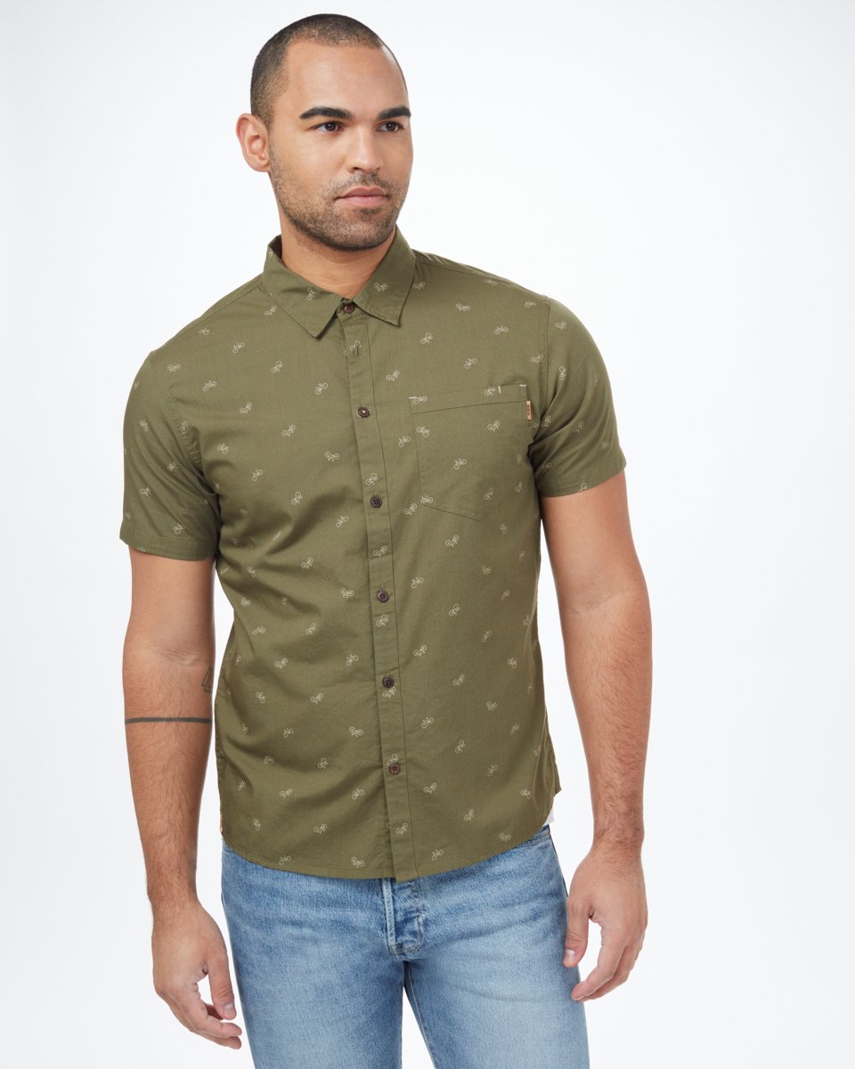 Bike Around Shortsleeve Shirt-1