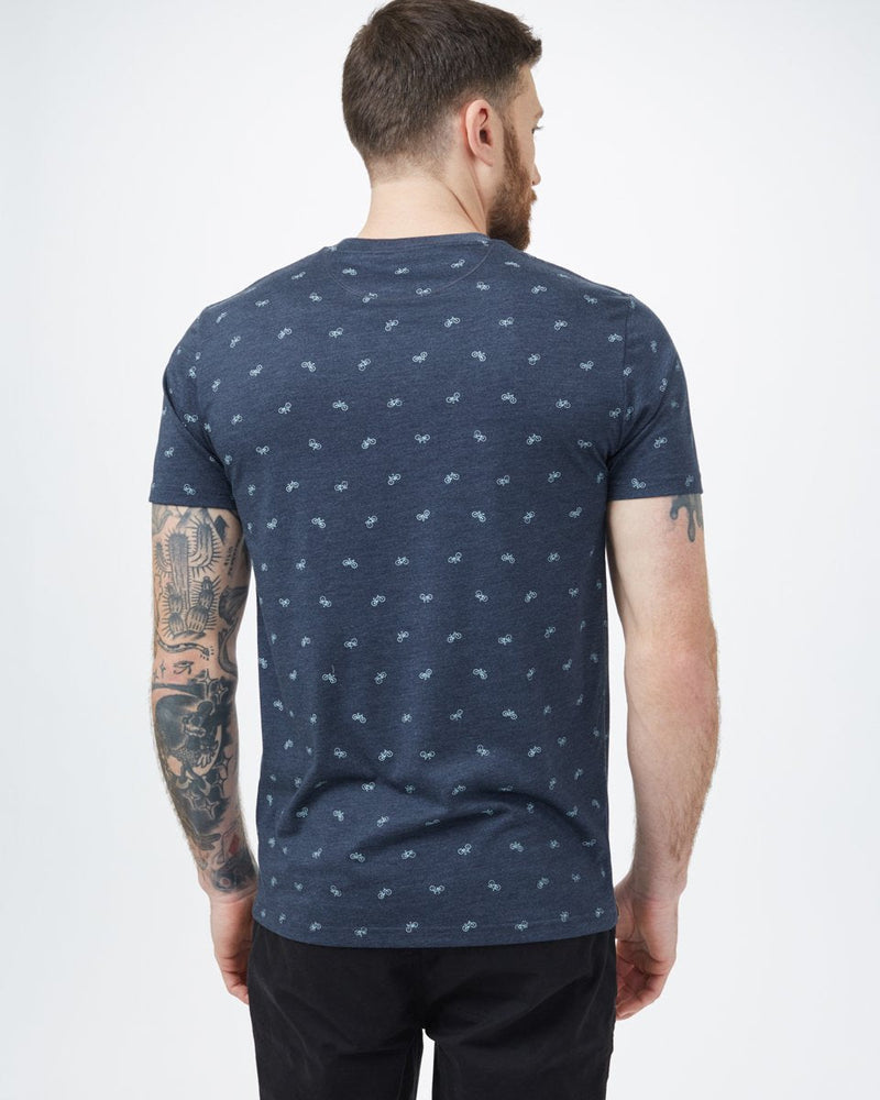 Bike Around Print T-Shirt-3