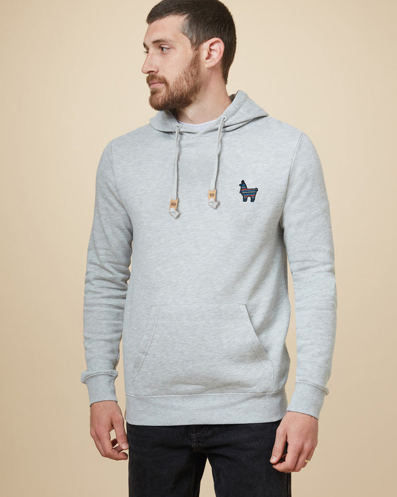 Peru Embroidered Llama Hoodie-2