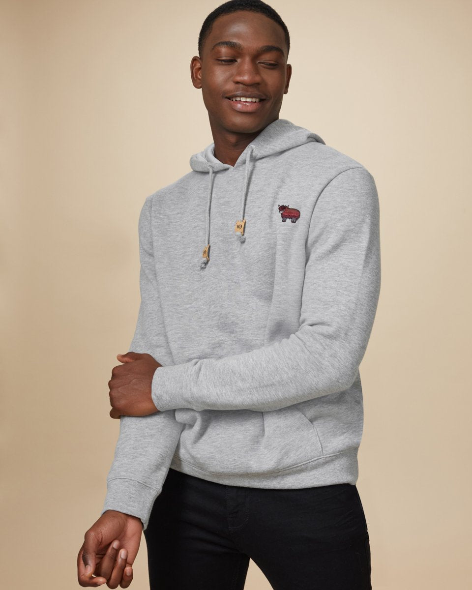 Nepal Embroidered Yak Hoodie-1