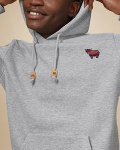 Nepal Embroidered Yak Hoodie-3