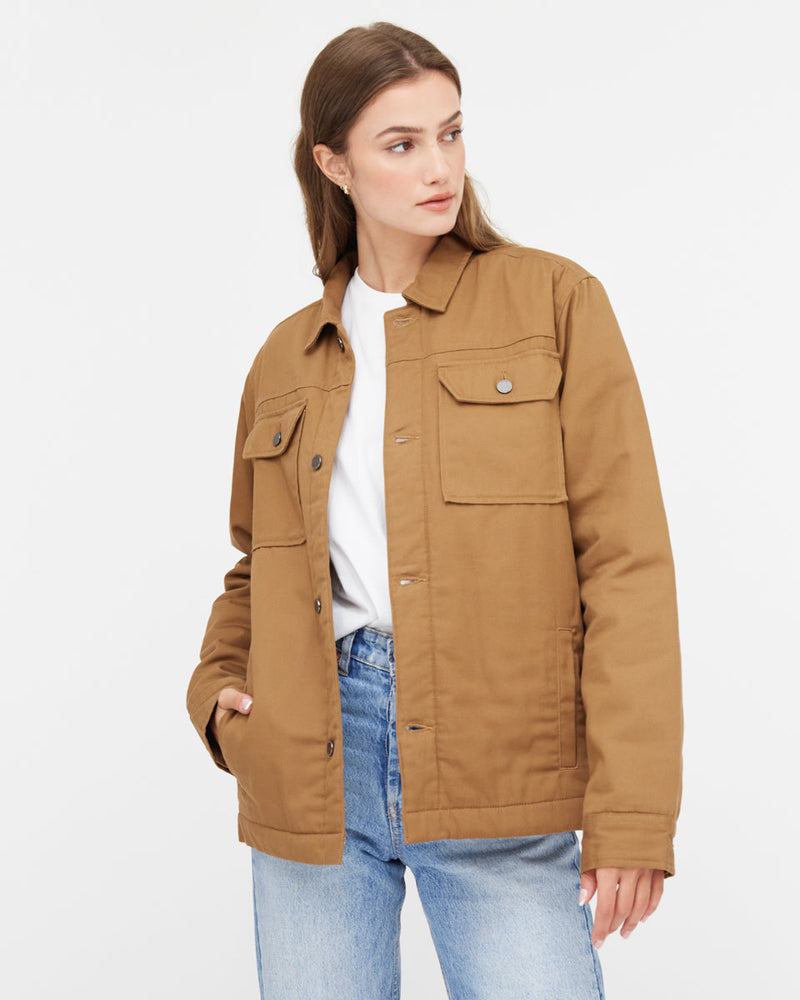 Treeline Canvas Unisex Jacket-11