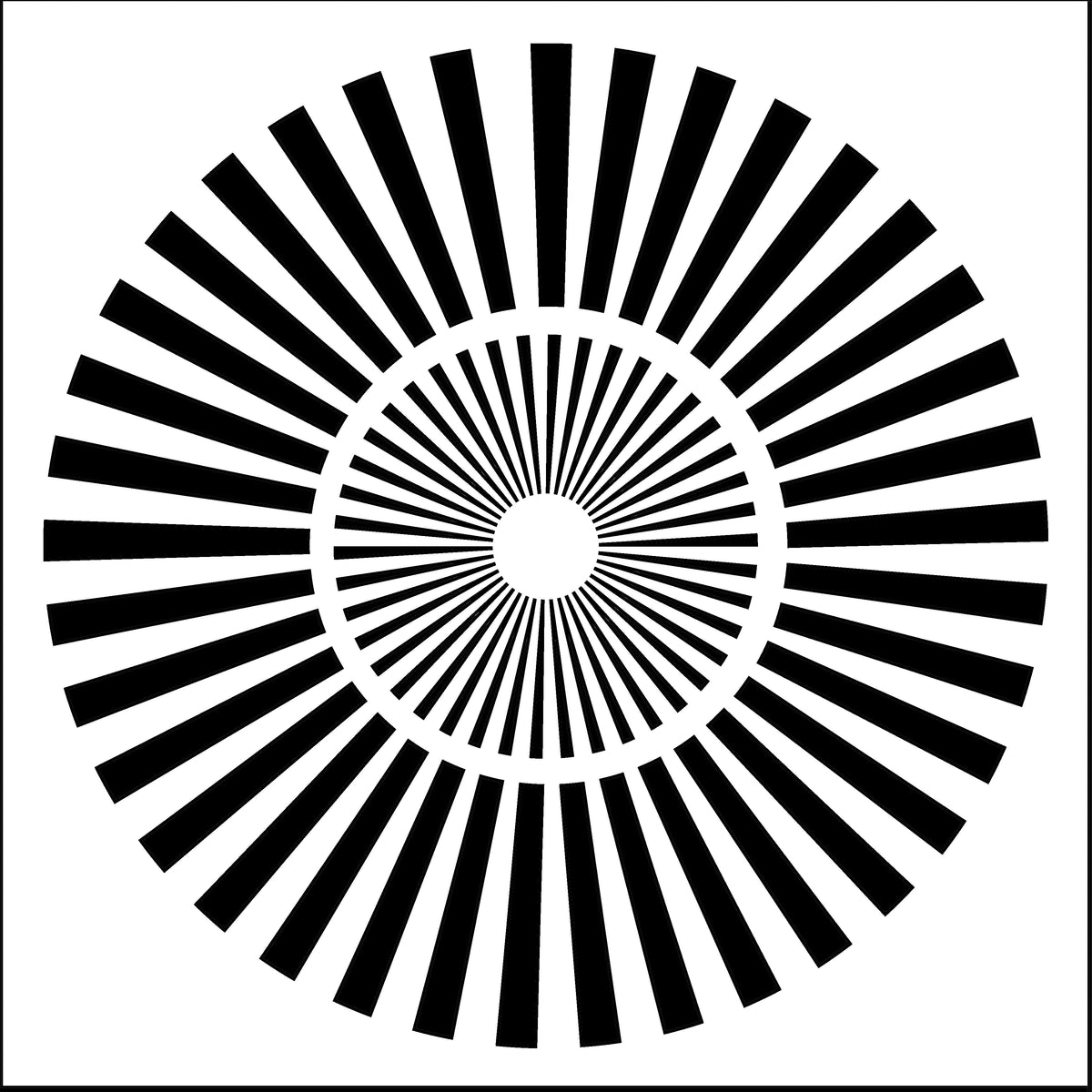 Pochoir 6x6 The Crafters Workshop Rayon de soleil-1