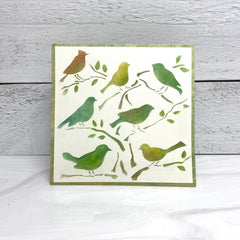 Pochoir 6x6 The Crafters Workshop Fleurs de cerisier-2