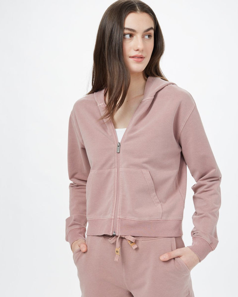 French Terry Zip Hoodie-5