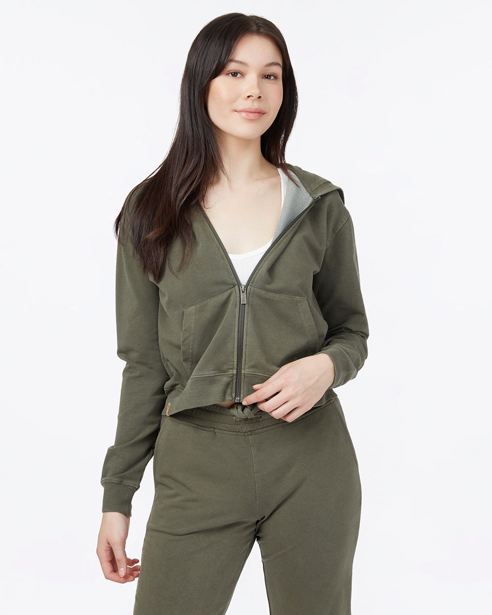 French Terry Zip Hoodie-1