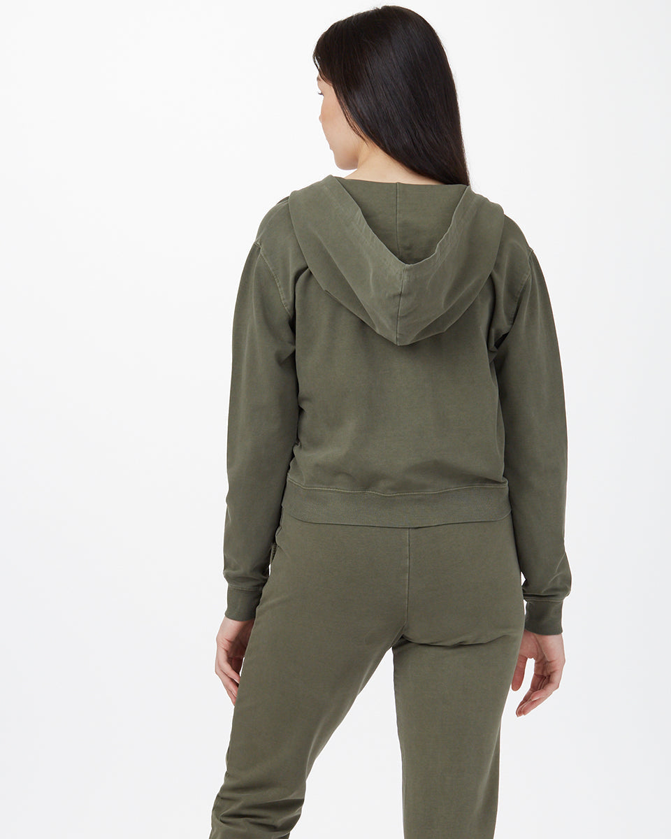 French Terry Zip Hoodie-3