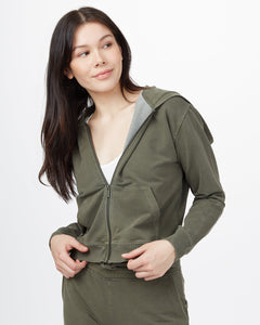 French Terry Zip Hoodie-4