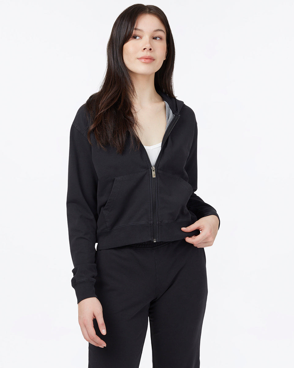 French Terry Zip Hoodie-1