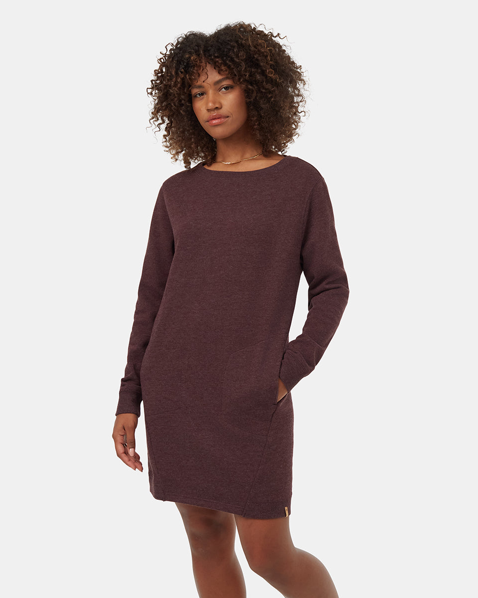 Fleece Crew Dress-2