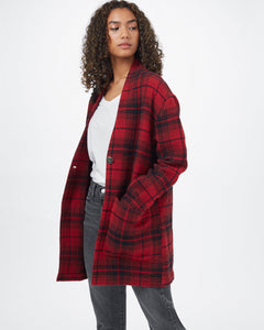 Flannel Cocoon Cardigan-6