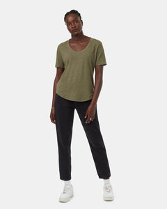 Hemp V-Neck T-Shirt-2