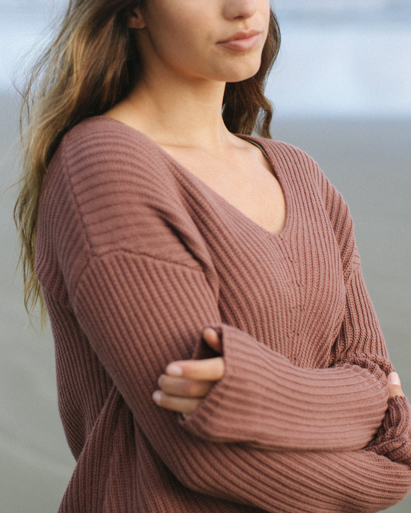 Highline V-Neck Sweater-5