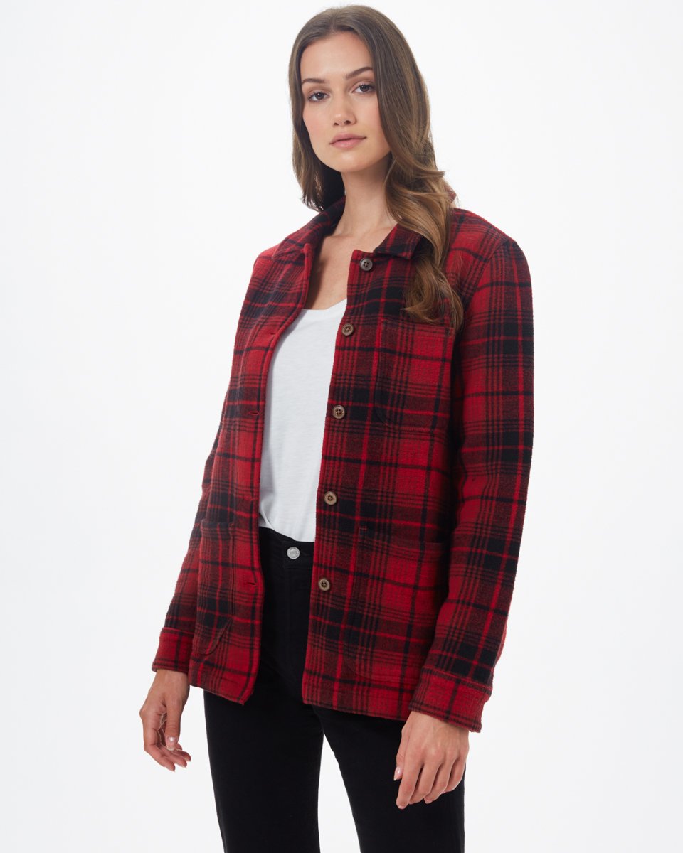 Flannel Utility Jacket-1
