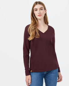 TreeBlend V-Neck Longsleeve T-Shirt-1