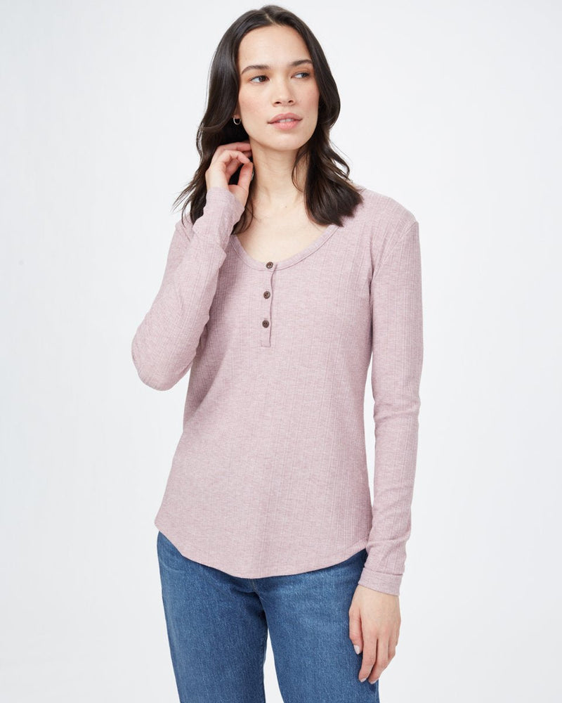 Ribbed Henley Longsleeve-1