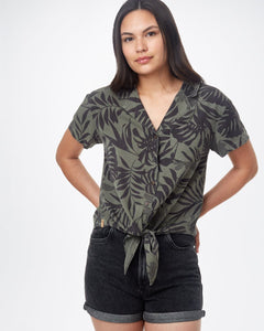Meander Tie Front Shirt-1