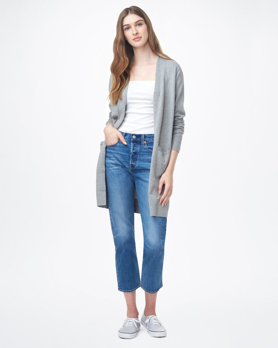 Highline Cotton Sage Cardigan-3