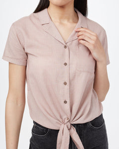 Isa Tie Front Shirt-3