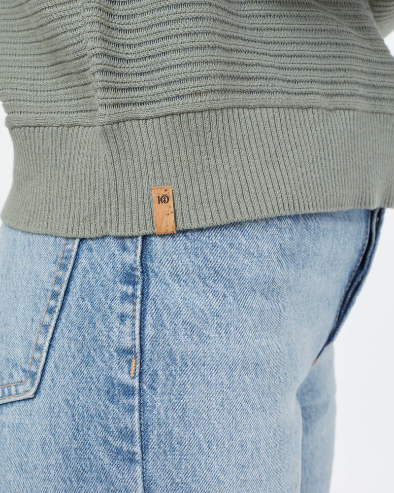Highline Cotton Rib Crew Sweater-3