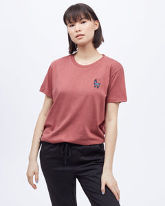 Peru Embroidered Llama T-Shirt-1