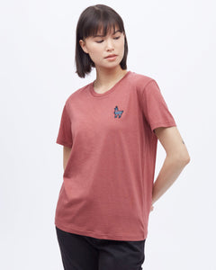 Peru Embroidered Llama T-Shirt-4