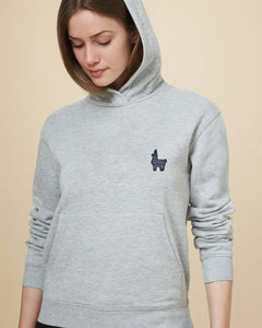 Peru Embroidered Llama Hoodie-1