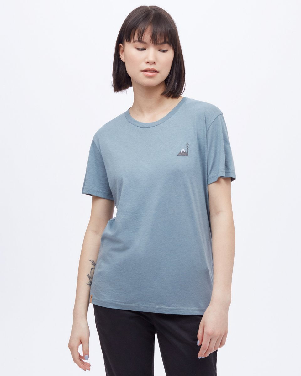 Peaks Embroidery T-Shirt-4