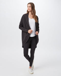 French Terry Cocoon Cardigan-1